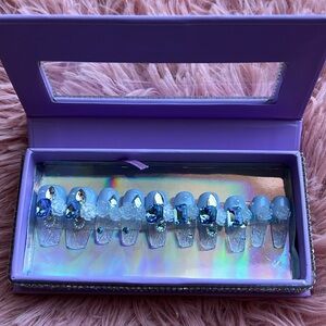 Cinderella press on nails